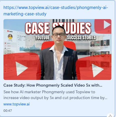 Case Study: How Phong Menly Scaled Video 5x with TopView AI